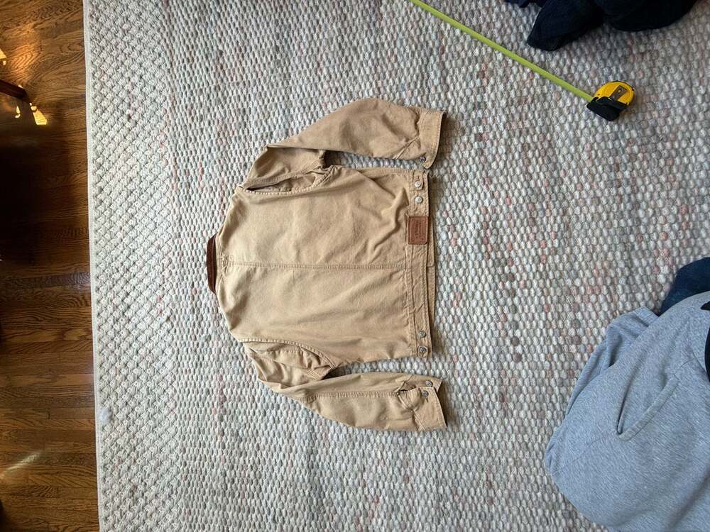 Vintage Polo by Ralph Lauren Canvas Barn Jacket with Corduroy Collar
MADE IN USA - Picture 7 of 7